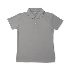 Polo Yaka Tişört - Gri 